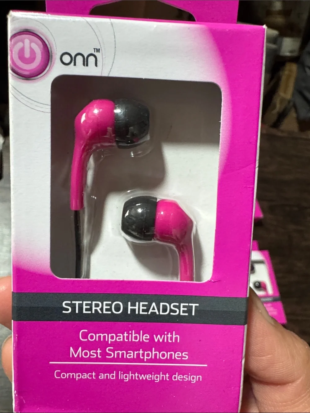 Onn bright pink